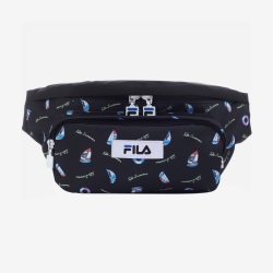 Fila Hot Summer Linear Logo Hip Color - Poikien Muut Pussit - Mustat | FI-63577